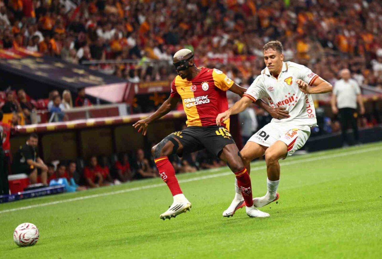 Trendyol Süper Lig: Galatasaray: 1 - Göztepe: 1 (İlk yarı) 64 Bülten Medya -