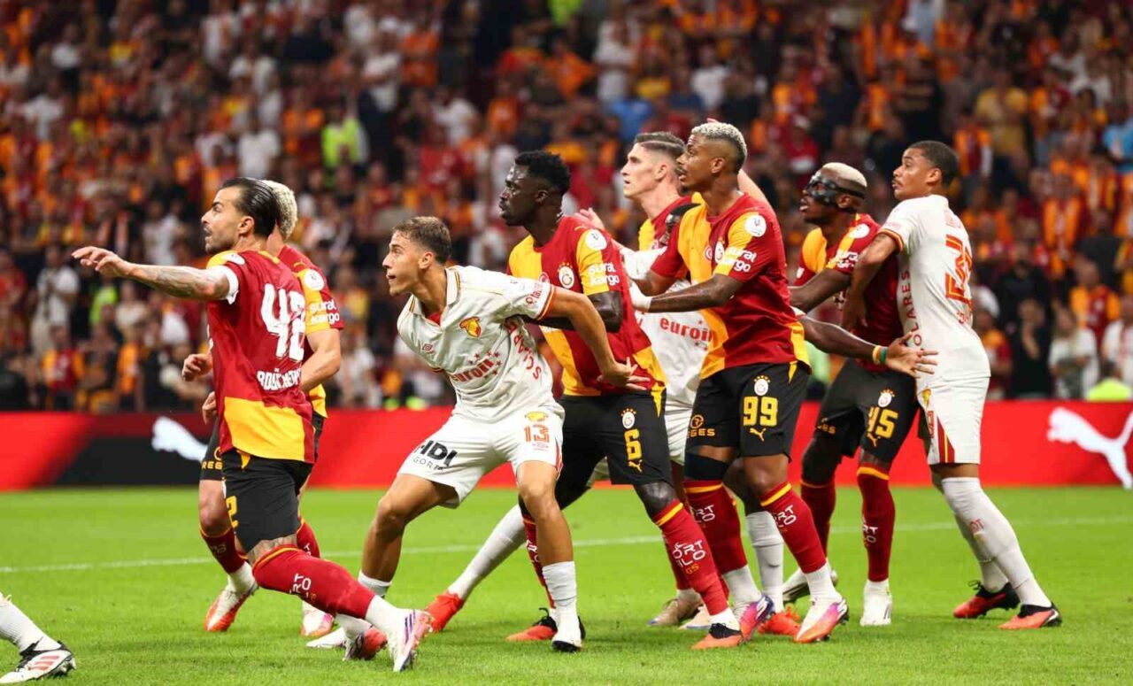 Trendyol Süper Lig: Galatasaray: 1 - Göztepe: 1 (İlk yarı) 66 Bülten Medya -