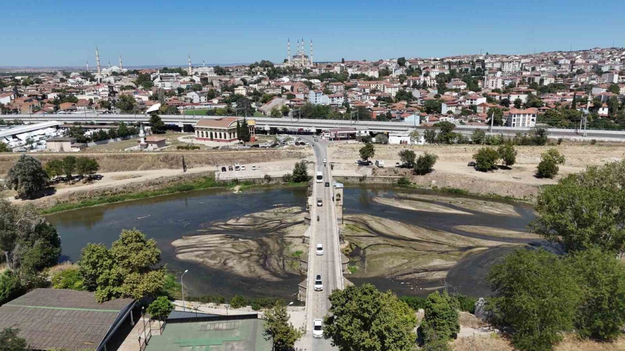 Tunca Nehri’nde kuraklık alarmı 19 Bülten Medya -