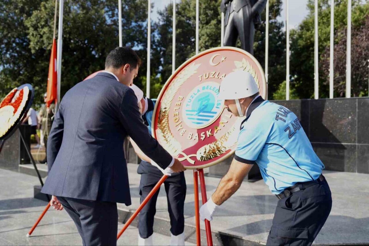 Tuzla’da 30 Ağustos Zafer Bayramı coşkusu törenlerle başladı 16 Bülten Medya -