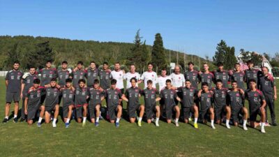U18 Milli Futbol Takımı’nın, İstanbul’da düzenlenen hazırlık kampı TFF Hasan