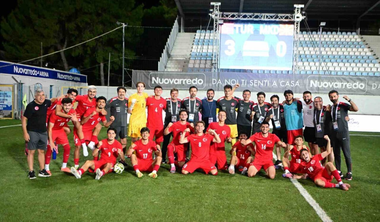 U20 Milli Takımı, Akdeniz Oyunları’nda Kuzey Makedonya’yı 3-0 yendi 11 Bülten Medya -