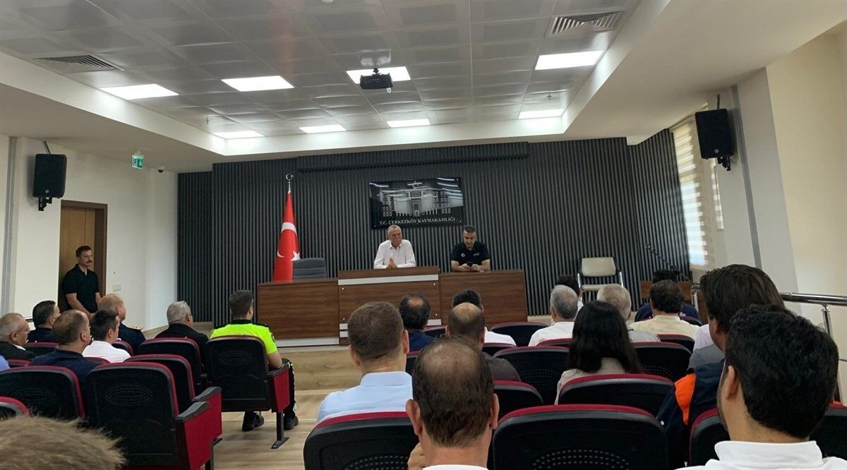 Ulusal Afet Tatbikatı öncesi hazırlık toplantısı yapıldı 4 Bülten Medya -
