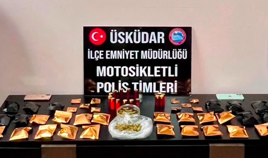 Üsküdar’da uyuşturucu operasyonu! İstanbul Üsküdar’da bir eve düzenlenen operasyonda satışa hazır 637 gram