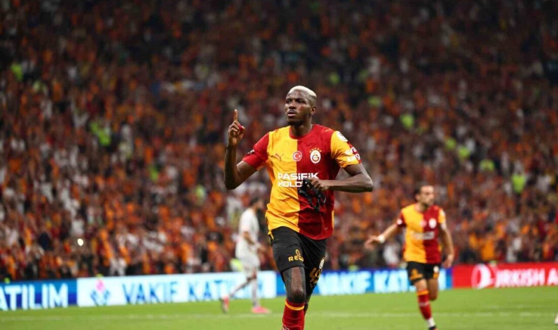 Victor Osimhen, ligdeki 5. golünü attı Galatasaray’ın Nijeryalı futbolcusu Victor Osimhen, Göztepe karşısında attığı golle bu