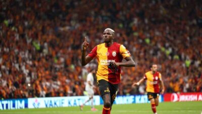 Galatasaray’ın Nijeryalı futbolcusu Victor Osimhen, Göztepe karşısında attığı golle bu