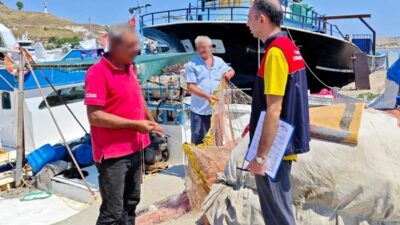 Kırklareli’nin Vize ilçesinde, sürdürülebilir balıkçılığın sağlanması ve su ürünleri kaynaklarının