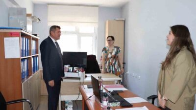 Bilecik’in Bozüyük ilçesinde yeni eğitim öğretim yılı öncesi yürütülen çalışmalar