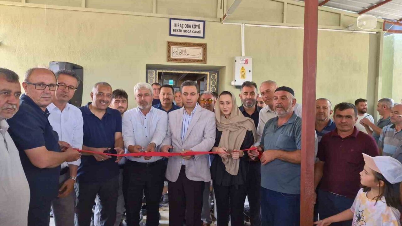 Yenice’de Kıraçoba Bekir Hoca Camii açılışı yapıldı 10 Bülten Medya -
