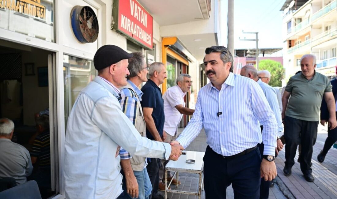Yıldırım Belediye Başkanı Oktay Yılmaz, Çiçek Caddesi esnafıyla buluştu Zümrütevler Mahallesi’ni ziyaret eden Başkan Oktay Yılmaz, Çiçek Caddesi esnafıyla