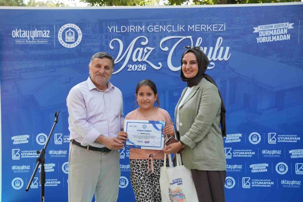 Yıldırım Gençlik Merkezi Yaz Okulu’nda mezuniyet coşkusu 16 Bülten Medya -