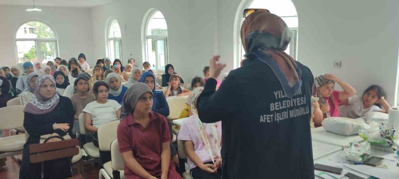 Yıldırım’da çocuklara afet eğitimi 16 Bülten Medya -