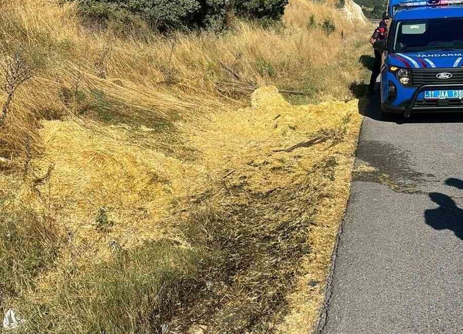 Yol kenarına atılan sigara izmariti yangına neden oldu Bilecik’te yol kenarına atılan sigara izmariti yangına neden oldu., Yangın,