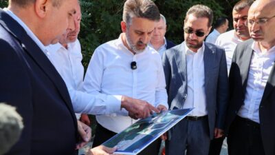 Bursa Büyükşehir Belediyesi Başkan Vekili Şahin Biba, Karacabey’de tamamlanan ve