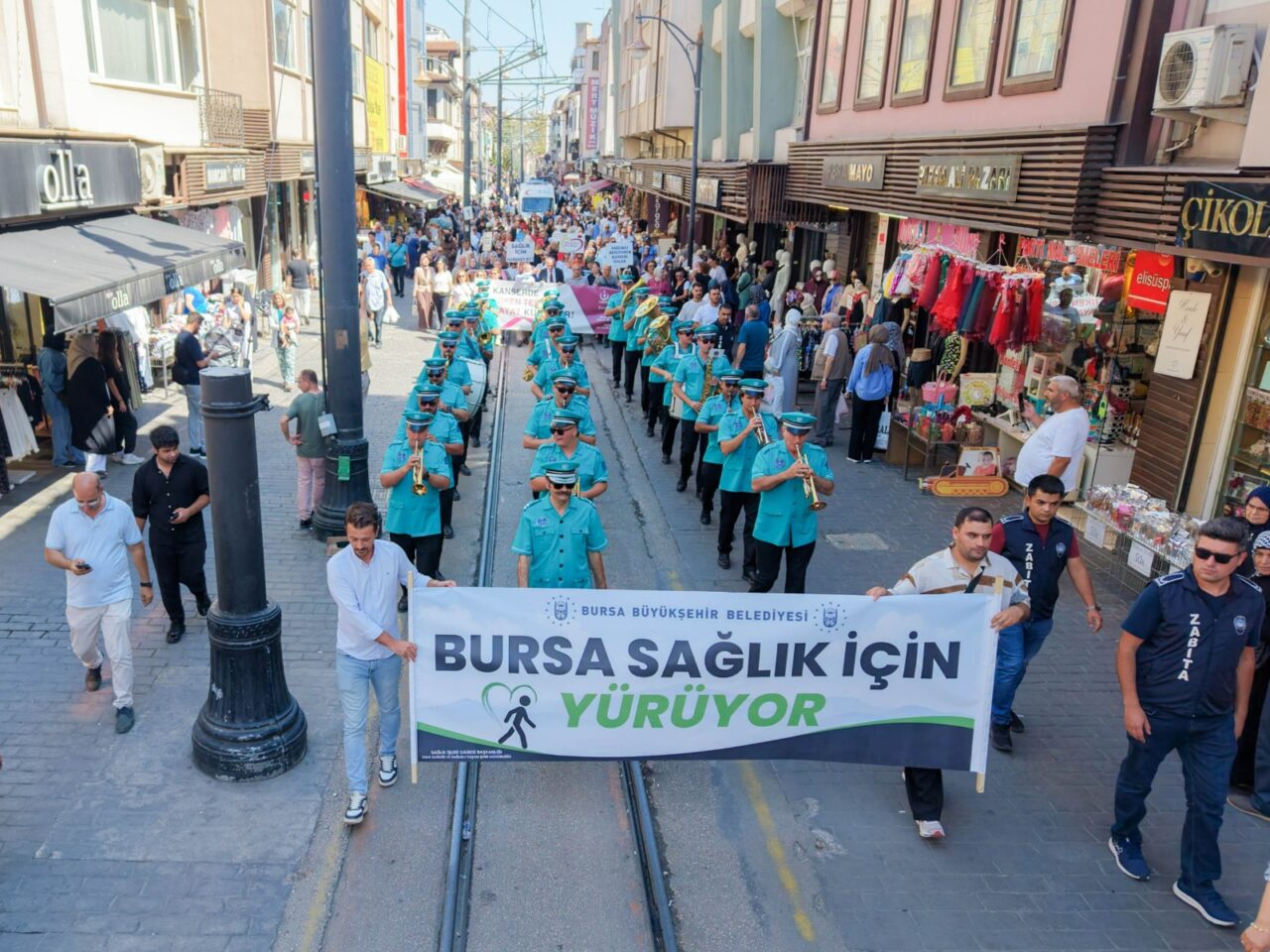 Bursa sağlık için yürüdü! 1 Bülten Medya -