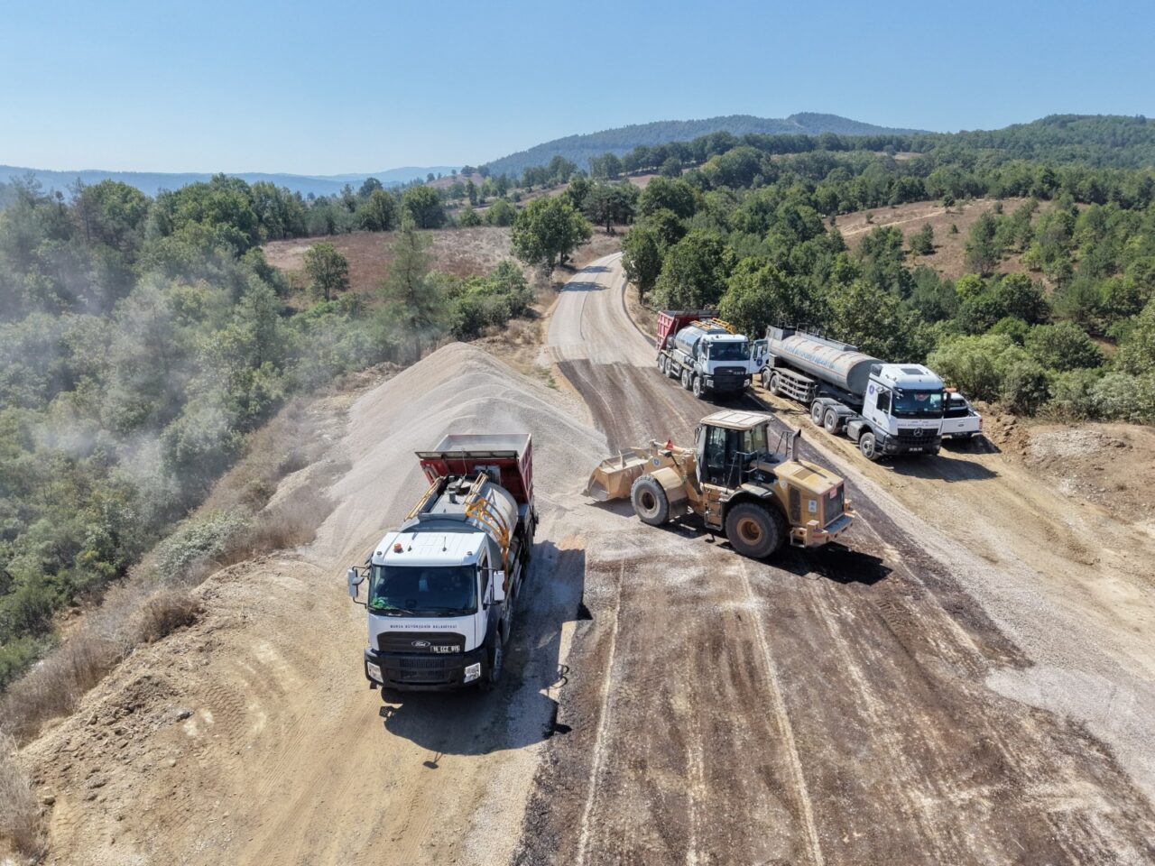 Bursa Büyükşehir Belediyesi, Gemlik, Mustafakemalpaşa, Orhaneli ve Orhangazi’de toplam 32,5