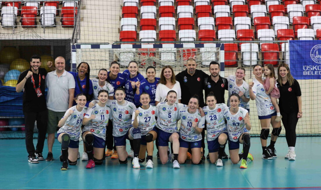 Bursa Büyükşehir Belediyespor’dan üst üste ikinci galibiyet! Kadınlar Hentbol Süper Ligi’nde mücadele eden Bursa Büyükşehir Belediyespor, deplasmanda