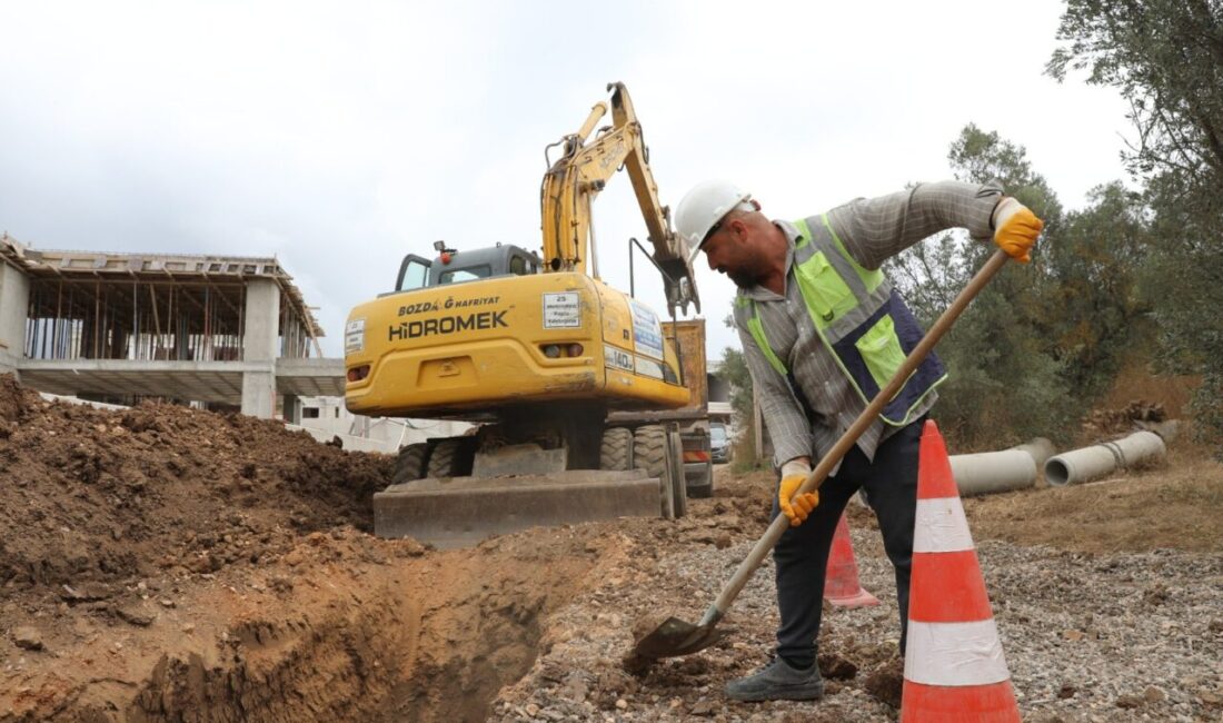 Bursa Büyükşehir Belediyesi, Mudanya’nın Bademli ve Çağrışan mahallelerinde 1,6 kilometre