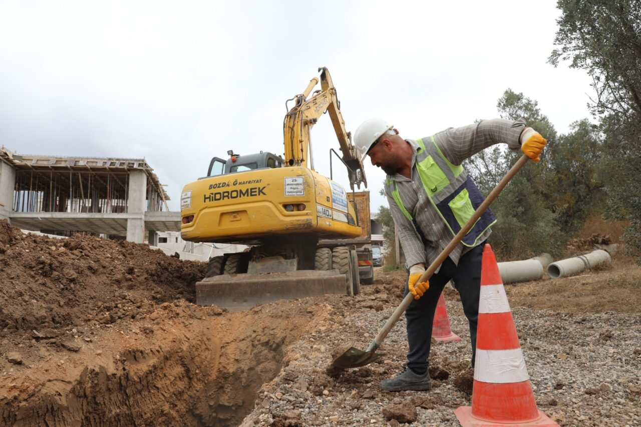 Bursa Büyükşehir Belediyesi, Mudanya’nın Bademli ve Çağrışan mahallelerinde 1,6 kilometre