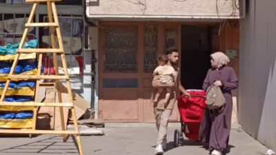 Bursa’nın İnegöl ilçesinde bir apartmanın girişindeki doğalgaz borusunda meydana gelen