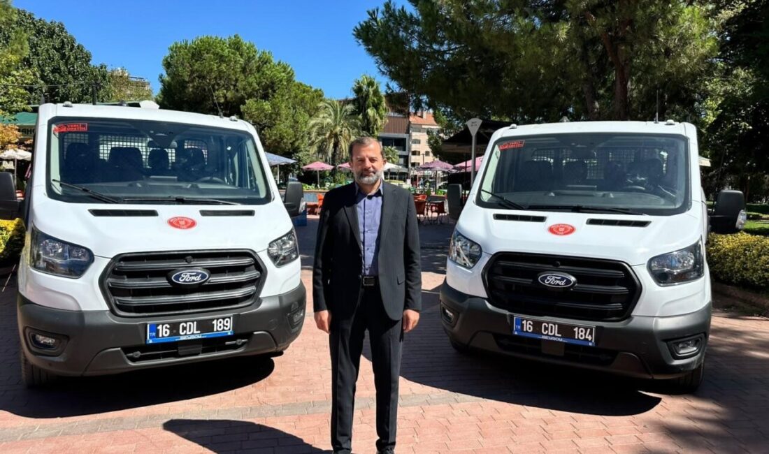 Gürsu Belediyesi, artan nüfus ve hizmet ihtiyaçlarına yönelik araç filosuna