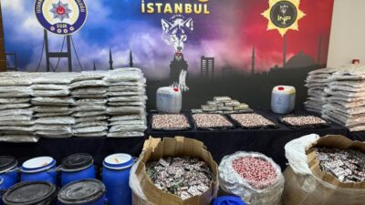 İstanbul’da 18 Ağustos-15 Eylül tarihleri arasında düzenlenen uyuşturucu operasyonlarında 1