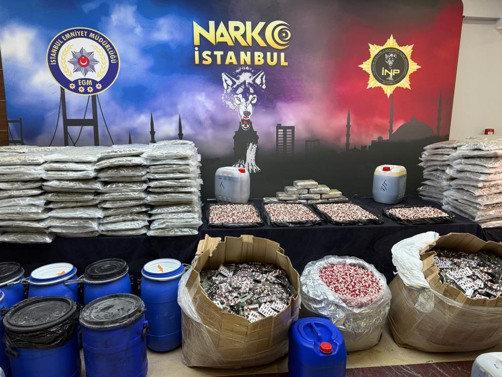 İstanbul’da 18 Ağustos-15 Eylül tarihleri arasında düzenlenen uyuşturucu operasyonlarında 1