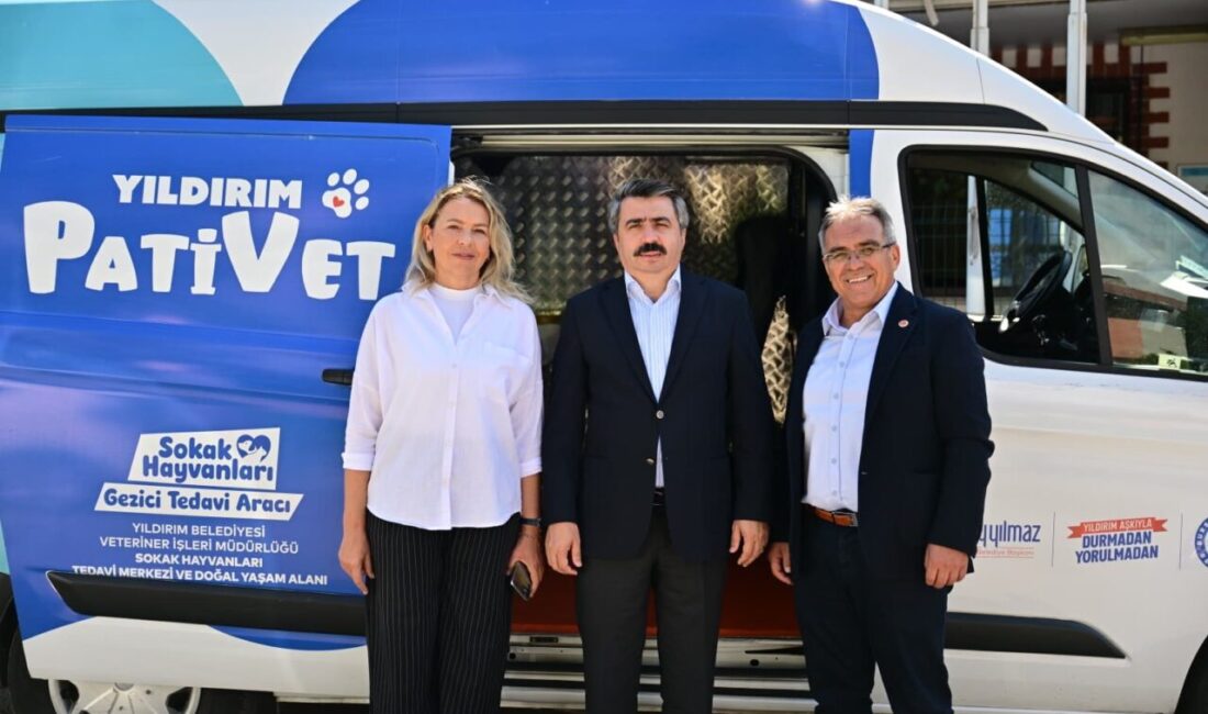 Yıldırım Belediyesi’nin sahipsiz sokak hayvanlarına sağlık hizmeti sunmak amacıyla hayata