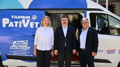 Yıldırım Belediyesi’nin sahipsiz sokak hayvanlarına sağlık hizmeti sunmak amacıyla hayata
