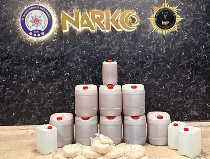 İstanbul Esenyurt’ta uyuşturucu ticaretine yönelik düzenlenen operasyonda 272 kilo 450