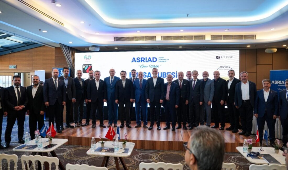 ASRİAD Bursa’da yeni dönem Asrın İş İnsanları Derneği (ASRİAD) Bursa Şubesi’nde başkanlık görevine Yüksel