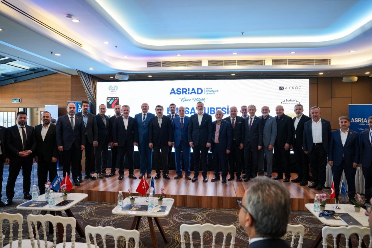 Asrın İş İnsanları Derneği (ASRİAD) Bursa Şubesi’nde başkanlık görevine Yüksel