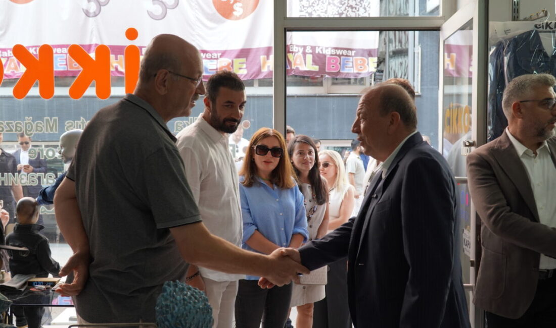 Özer Matlı’dan Vişne Caddesi’nde esnaf turu Bursa Ticaret Sanayi Odası (BTSO) Başkan Adayı Özer Matlı, Vişne