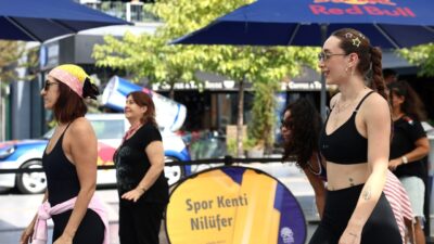 Nilüfer Belediyesi, Avrupa Hareketlilik Haftası kapsamında Podyumpark’ta “Outdoor Fitness Etkinliği”