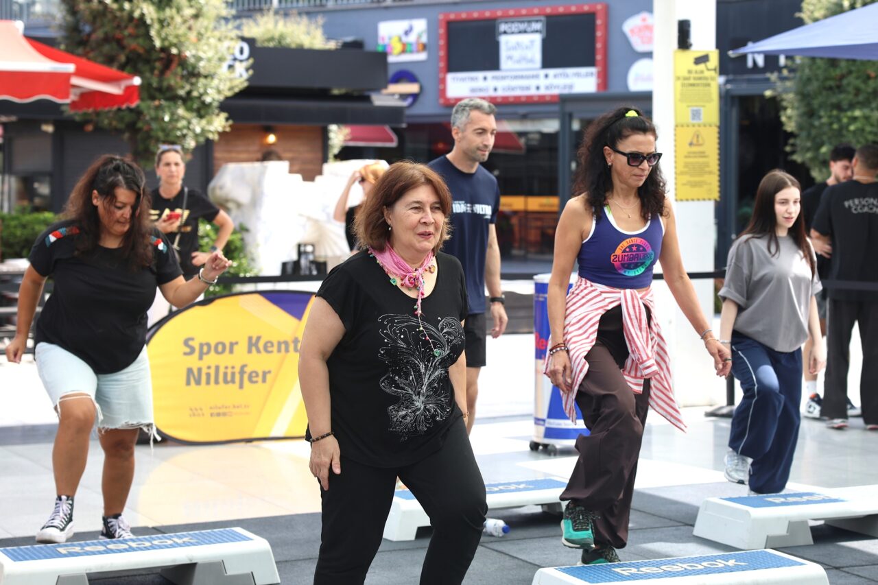 Nilüfer’de açık havada spor buluşması! 1 Bülten Medya -