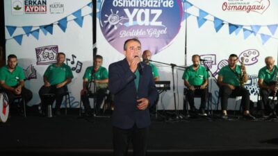 Osmangazi Belediyesi’nin mahallelerde düzenlediği Yaz Mahalle Şenlikleri, Akpınar Mahallesi’nde çocukları