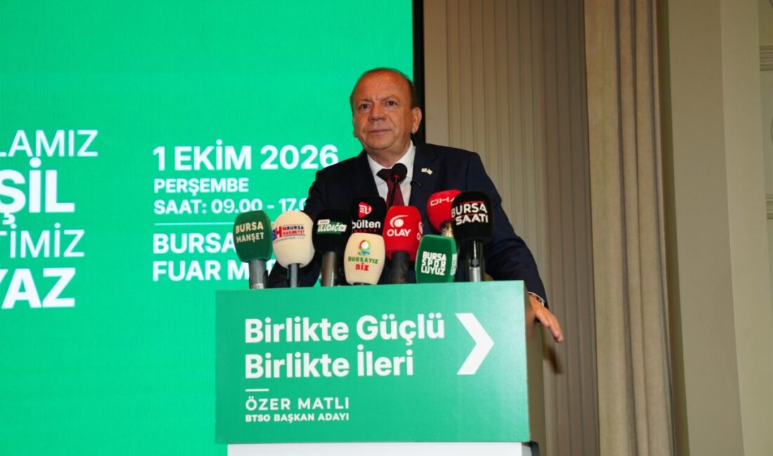 Özer Matlı’dan seçim öncesi sandık çağrısı BTSO Başkan Adayı Özer Matlı, 1 Ekim’de yapılacak seçimler öncesinde