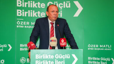 BTSO Başkan Adayı Özer Matlı, Karacabey’de planladıkları lojistik merkez çalışmasından