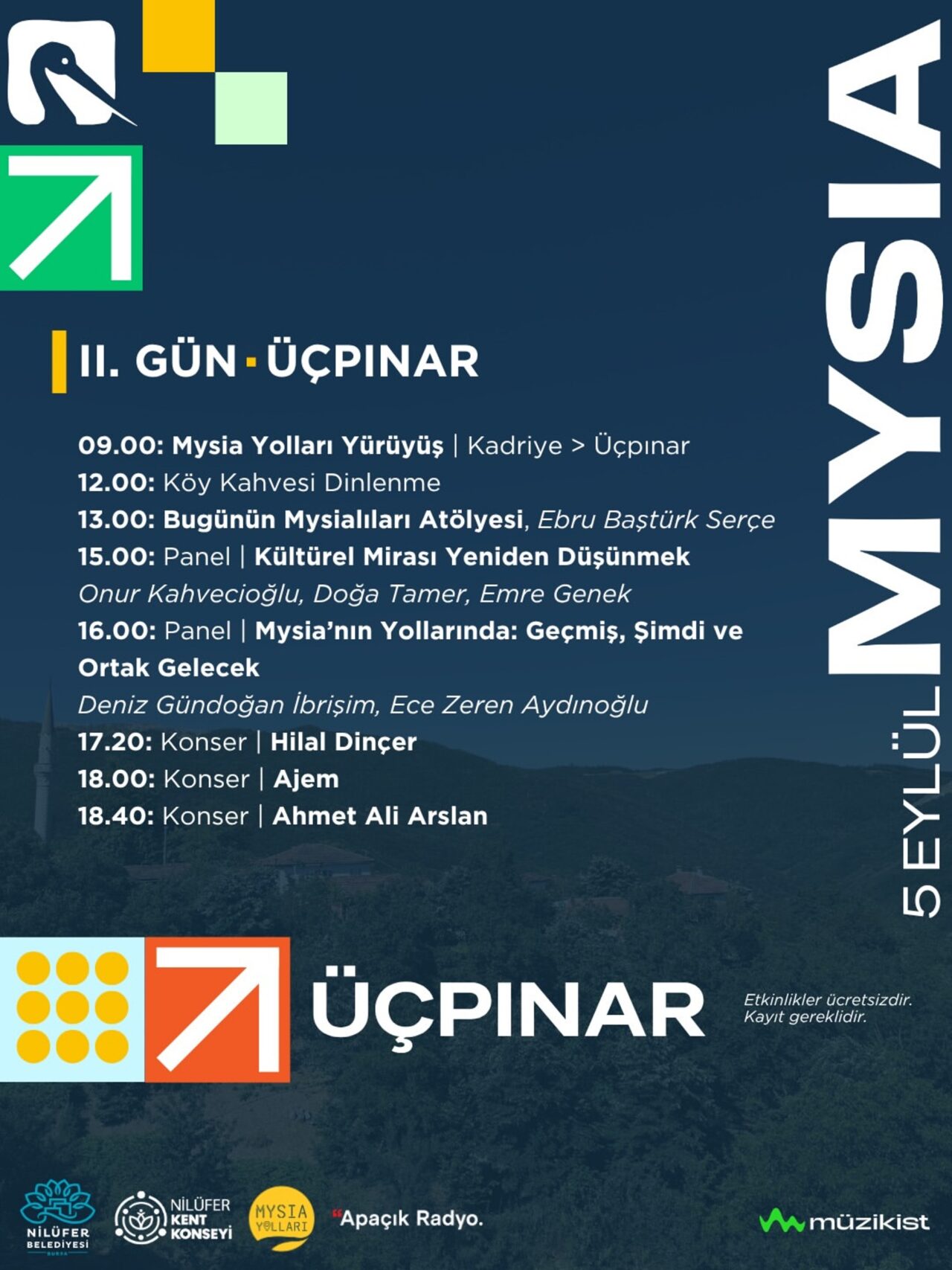 Mysia Festivali başlıyor 1 Bülten Medya -