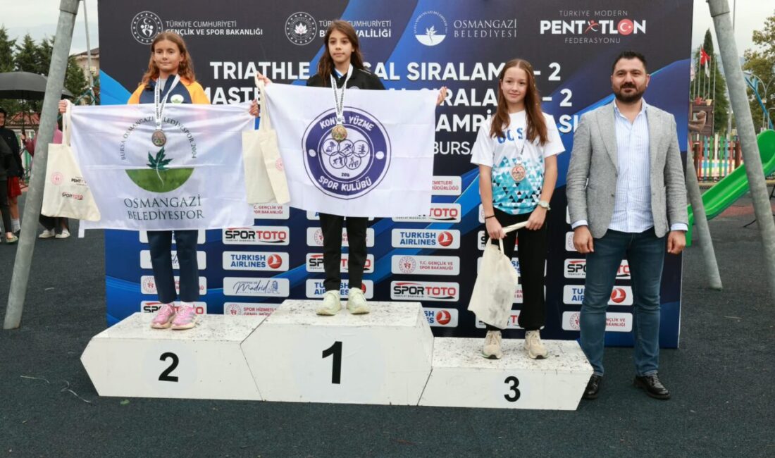 249 sporcu şampiyonluk için yarıştı! Osmangazi’de nefes kesen mücadele Bursa’da düzenlenen Triathle Ulusal Sıralama ve Spor Toto Türkiye Şampiyonası,