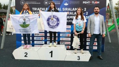 Bursa’da düzenlenen Triathle Ulusal Sıralama ve Spor Toto Türkiye Şampiyonası,