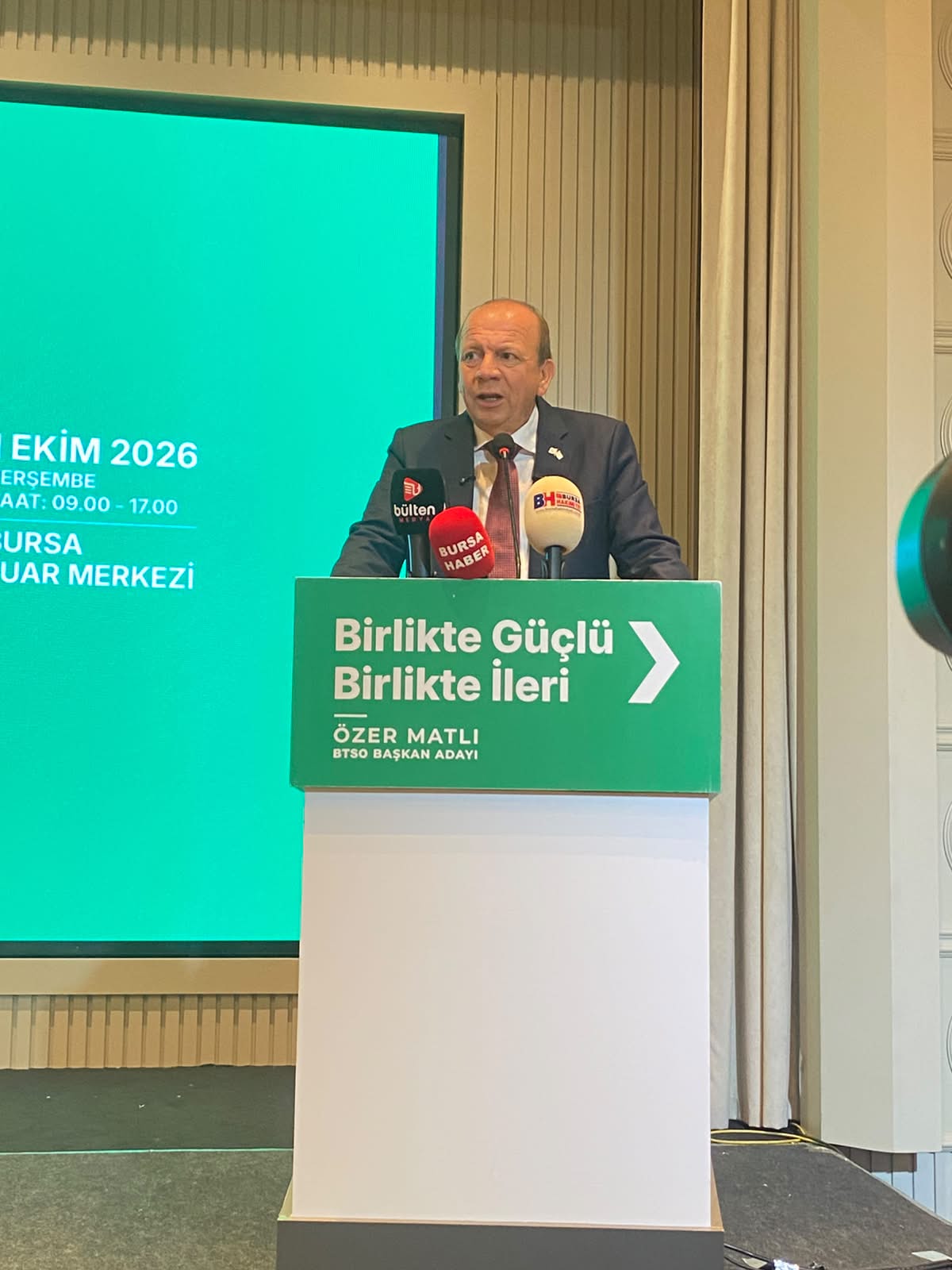 Özer Matlı’dan BTSO’da yeni dönem mesajı! 1 Bülten Medya -