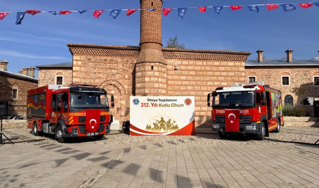 Bursa İtfaiyesi, teşkilatın 312’nci kuruluş yıl dönümü ve İtfaiye Haftası