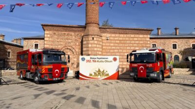 Bursa İtfaiyesi, teşkilatın 312’nci kuruluş yıl dönümü ve İtfaiye Haftası