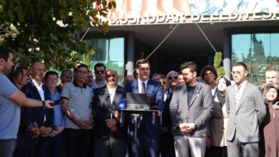AK Parti Üsküdar İlçe Başkanı Taha Sarıcaoğlu, CHP ve Yeni