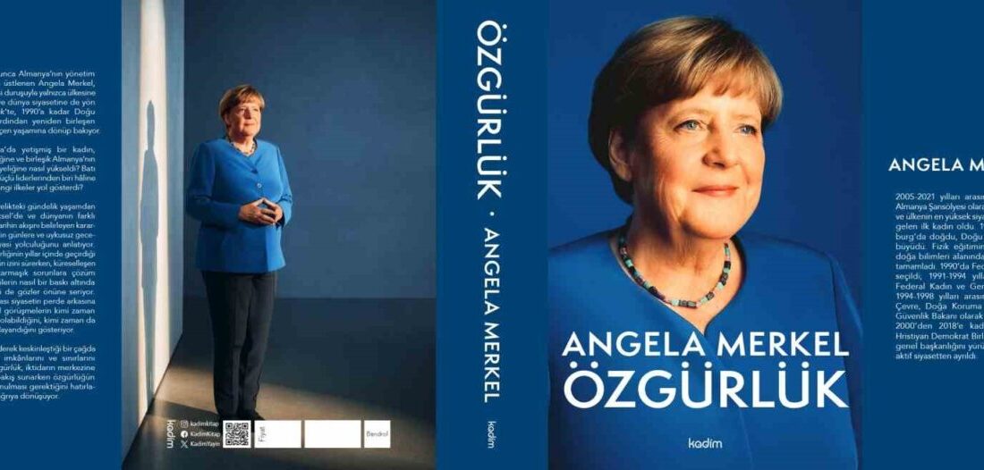 Angela Merkel’in anılarını anlatan kitap Türkiye’de Angela Merkel’in siyasi yaşamını ve Almanya’nın yakın tarihine damga vuran