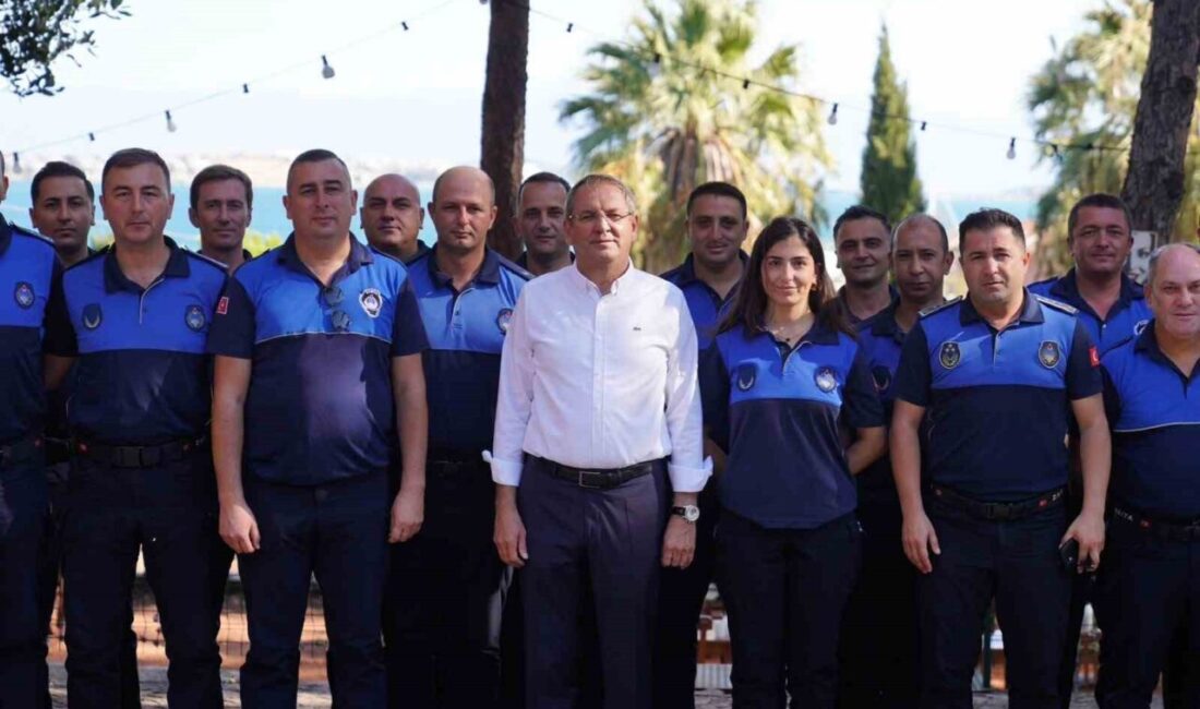 Zabıta Haftası nedeniyle, zabıta memurlarıyla sabah kahvaltısında bir araya gelen