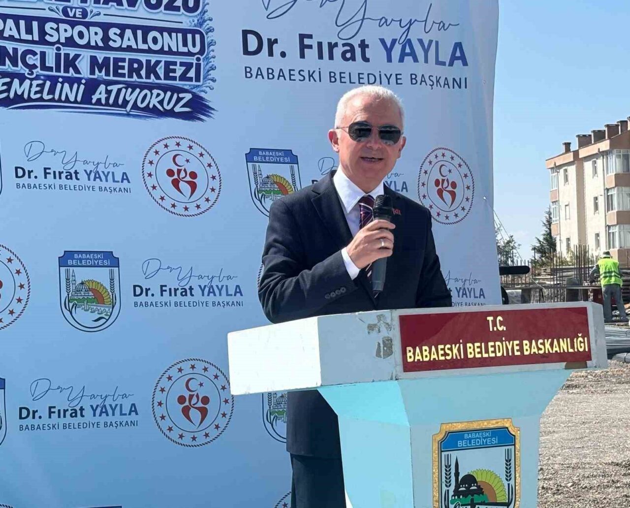 Babaeski’de yüzme havuzu ve kapalı spor salonlu gençlik merkezinin temeli atıldı 13 Bülten Medya -