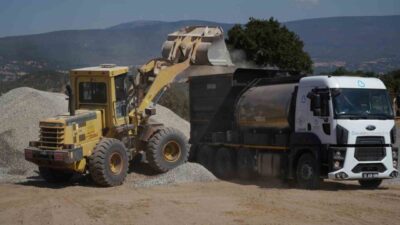 Balıkesir Büyükşehir Belediyesi, Dursunbey’in Davutlar ve Göbül kırsal mahallelerini bağlayan