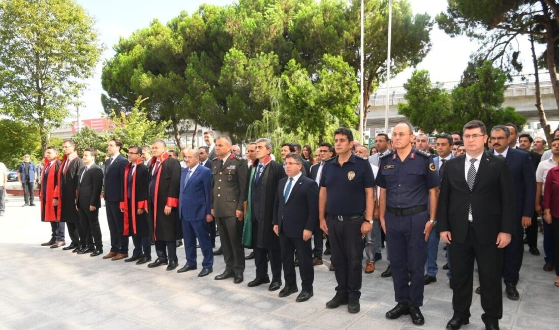 Balıkesir’de 2026-2027 Adli Yılı törenle açıldı Balıkesir Adliyesinde 2026-2027 Adli Yılı’nın başlaması dolayısıyla tören düzenlendi. Törene,